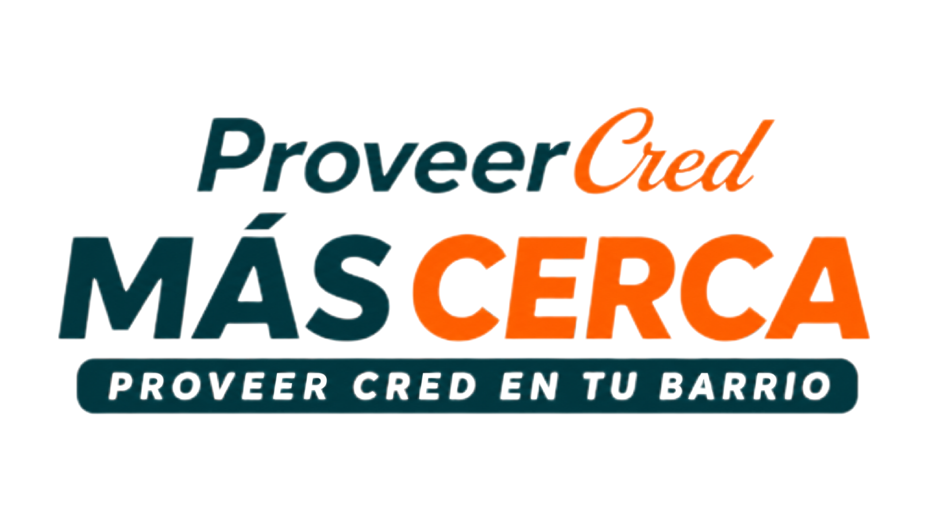 Logo Proveer Cred Más Cerca